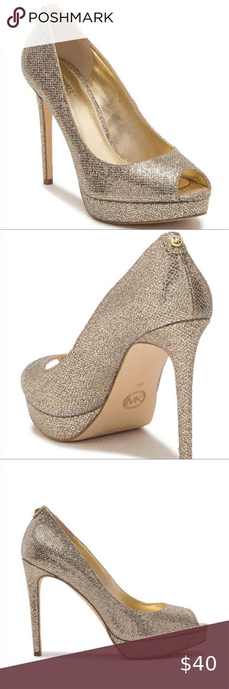 michael kors erika platform gold|michael kors shoes for women.